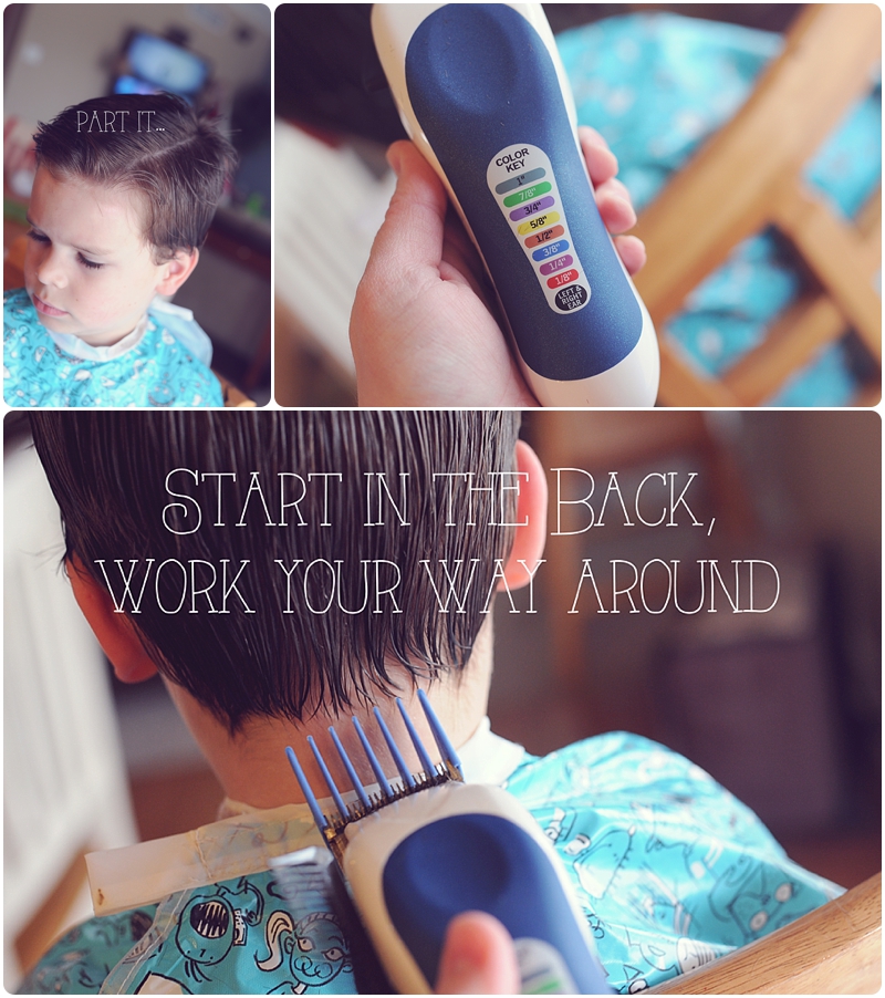 diy little boy haircut with clippers