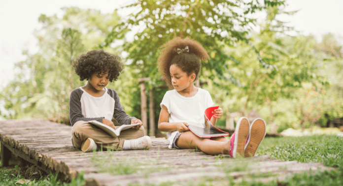 kids reading books