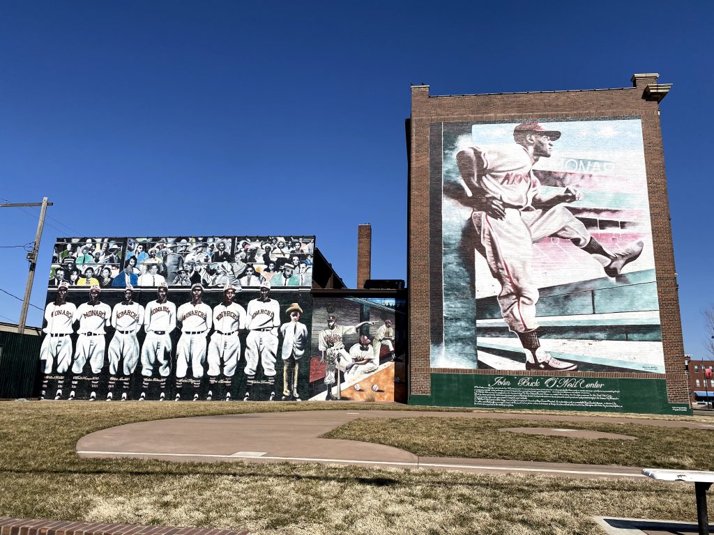 Monarch's baseball mural at 18th and Vine