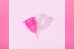 two menstrual cups
