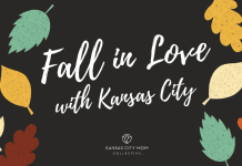 Fall in Kansas City with leaves