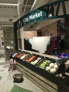 City Market display at KidScape