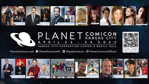 Planet Comicon cast 