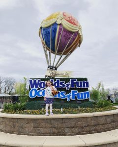 Worlds of Fun Entry Sign