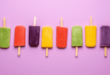 colorful popsicles
