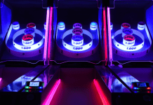 skeeball at arcade