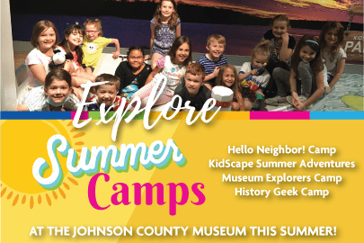 JoCo Museum Summer Camps Ad - Lindsey Arnold Seevers